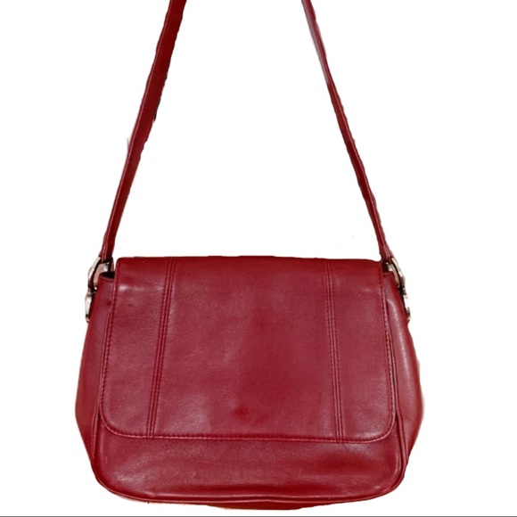 Worthington Red Shoulder Strap Purse - Picture 2 of 10